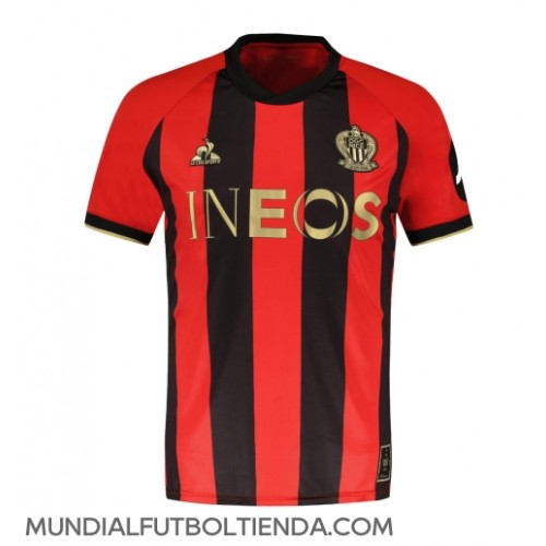 Camiseta OGC Nice Primera Equipación Replica 2024-25 mangas cortas